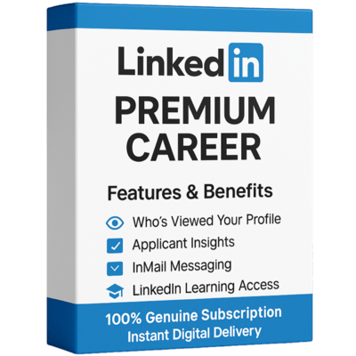 LinkedIn Premium Career – 3-Month Subscription | Authentic, Affordable & Instant Delivery