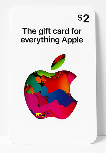 Apple Gift Card 2 USD Key UNITED STATES