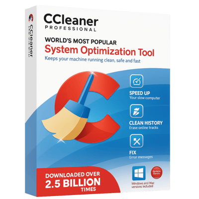 CCleaner Professional License Key – 1 Year / 1 PC (Official & Instant Delivery)