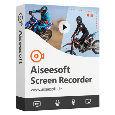 Aiseesoft Screen Recorder — 1-Year License Key for Windows | 4K Screen & Audio Capture